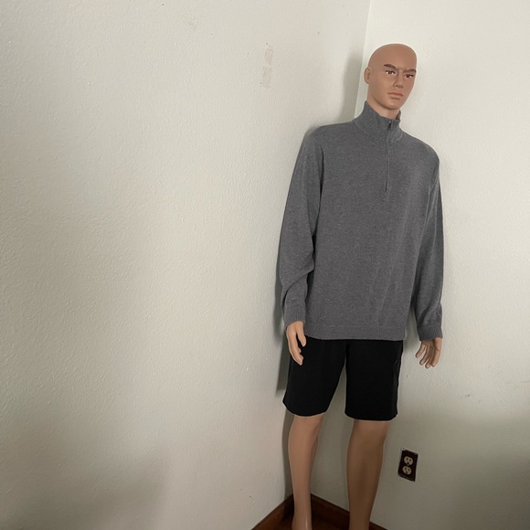 Patagonia Sweater Men's Gray -Quarter Zip-Size none measurements In the Photos - Picture 8 of 16